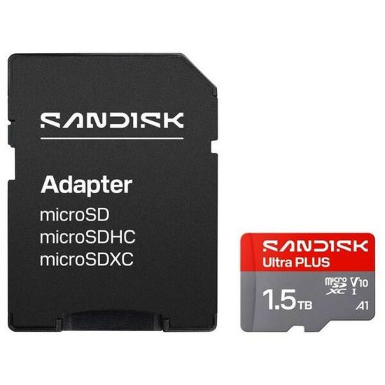 Obrázek Sandisk Ultra PLUS micro SDXC karta 1, 5 TB UHS- I, V10, U1, C10, (200MB/ s)