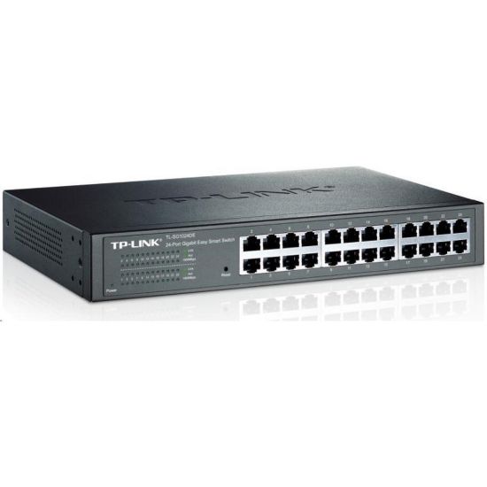 Obrázek TP- Link Easy Smart switch TL- SG1024DE (24xGbE, fanless)
