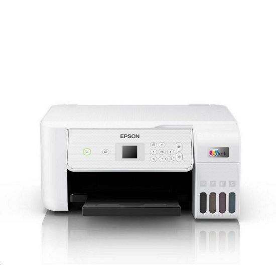 Obrázek EPSON tiskárna ink EcoTank L3286, 5760 x 1440dpi, A4, 33ppm, USB, Wi- Fi, sken, bílá, Záruka 5 let po registraci zdarma