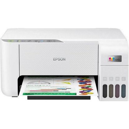Obrázek EPSON tiskárna ink EcoTank L3276, 5760 x 1440dpi, A4, 33ppm, USB, Wi- Fi, bílá, Záruka 5 let po registraci zdarma