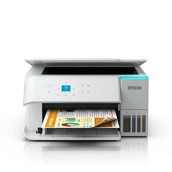 Obrázek EPSON tiskárna ink EcoTank L4366, bílá, 3v1, A4, 4.800 x 1.200 dpi, 33ppm, USB, Wi- Fi, Záruka 5 let po registraci…