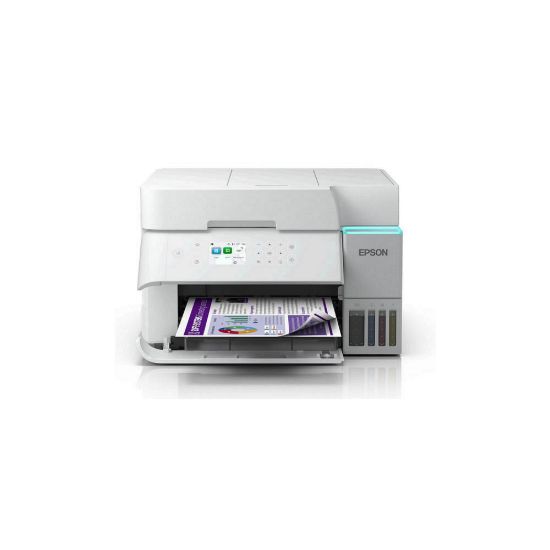 Obrázek EPSON tiskárna ink EcoTank L6376, bílá, 3v1, A4, 1200 x 4800dpi, 35ppm, Wi- Fi, Záruka 5 let po registraci zdarma
