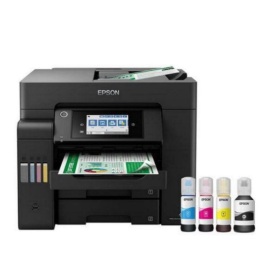 Obrázek EPSON tiskárna ink EcoTank L6550, 4in1, 4800 x 2400dpi, A4, USB, 4- ink, Záruka 5 let po registraci zdarma