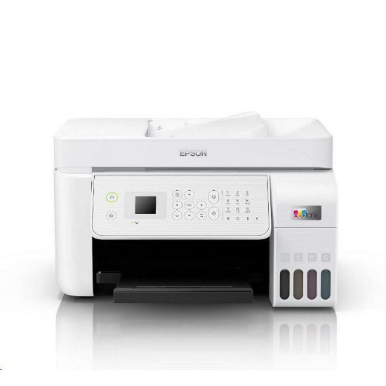 Obrázek EPSON tiskárna ink EcoTank L5316, 5760 x 1440dpi, A4, 33ppm, Wi- Fi, USB, Ethernet, ADF, sken, Záruka 5 let po…