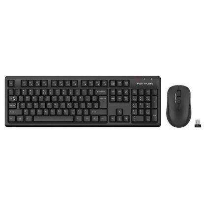 Obrázek A4tech FG1200 FStyler, bezdrátový kancelářský set klávesnice s myší, 2, 4G, černá