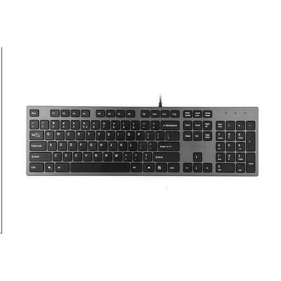 Obrázek BAZAR - A4tech KV- 300H, klávesnice, CZ/ US, USB - Poškozený obal (Komplet)