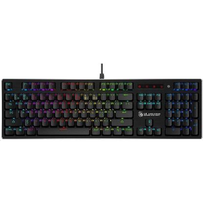Obrázek BAZAR - A4tech Bloody B820R mechanická RGB herní klávesnice, USB, CZ, RED SWITCH - Po opravě (Komplet)