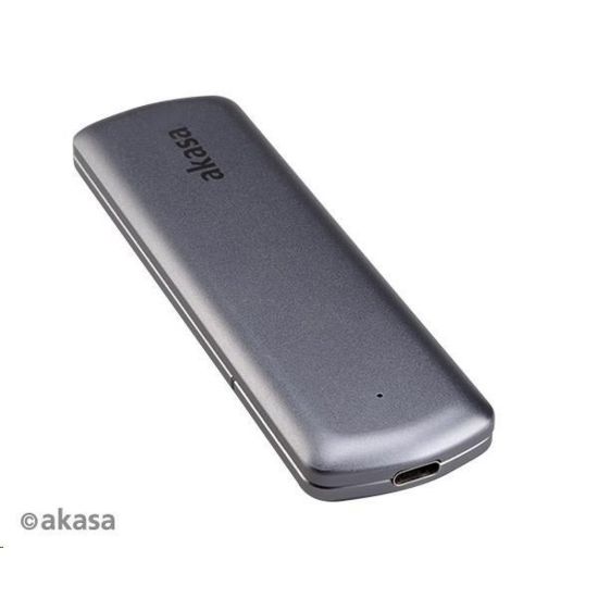 Obrázek AKASA externí box pro M.2 SATA/ NVMe SSD, USB 3.2 Gen 2, 10Gb/ s, hliník