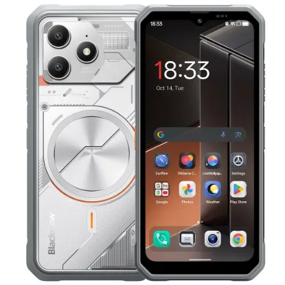 Obrázek BLACKVIEW Rugged FORT100 LTE 6.56" WHITE,HD+ 1612x720,8+128GB,G81 Octa-Core 2.0GHz,13MP/16MP,NFC,5000mAh,Android 16