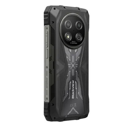 Obrázek BLACKVIEW Rugged ROCK 2 5G 6.67" BLACK,HD+ 1640x720,12+256GB,T8100 Octa-Core 2.2GHz,13MP/16MP,NFC,15000mAh,Android 16