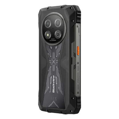 Obrázek BLACKVIEW Rugged ROCK 2 5G 6.67" BLACK,HD+ 1640x720,12+256GB,T8100 Octa-Core 2.2GHz,13MP/16MP,NFC,15000mAh,Android 16