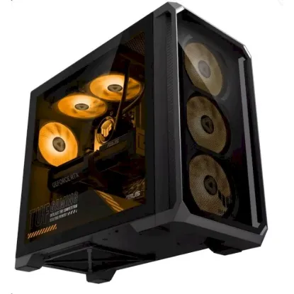 Obrázek ASUS PC TUF T700 (TM700TZ- R8700F027 W), Ryzen 7 8700F, 16 GB, 1 TB SSD, NVIDIA Graphics, W11 Home, Tower, Gray