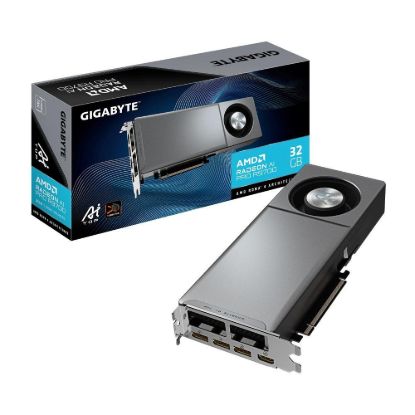 Obrázek GIGABYTE VGA Radeon AI PRO R9700 AI TOP 32G, 32G GDDR6, 3xDP, 1xHDMI