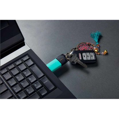 Obrázek Kingston Flash Disk 256 GB USB3.2 Gen 1 DataTraveler Exodia M (Black + Teal)