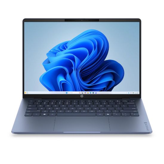 Obrázek NTB HP OmniBook 5 AI PC 14- kf0000ncx, Core 5 320, 14" 1920 x 1200 OLED, 16 GB LPDDR5X, SSD 512 GB, Win 11, 2Y On- Site