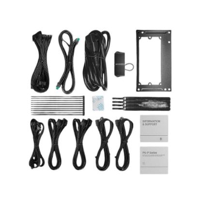 Obrázek DEEPCOOL GAMERSTORM zdroj 850 W PS850P, 92mm, Plně modulární, Platinum Cybenetics, ATX 3.1, černá