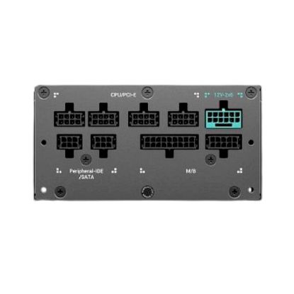 Obrázek DEEPCOOL GAMERSTORM zdroj 750 W PS750P, 92mm, Plně modulární, Platinum Cybenetics, ATX 3.1, černá