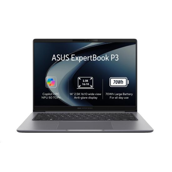 Obrázek ASUS NTB ExpertBook PM3 (PM3606CHA- R716512 W), R7 8840HS, 16, 0" 1920 x 1200, 16 GB, 512 GB SSD, AMD Radeon™ 780M, W…