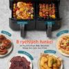Obrázek Cosori Dual Basket horkovzdušná fritéza 8, 5 L, keramika