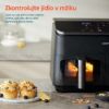 Obrázek Cosori Dual Basket horkovzdušná fritéza 8, 5 L, keramika