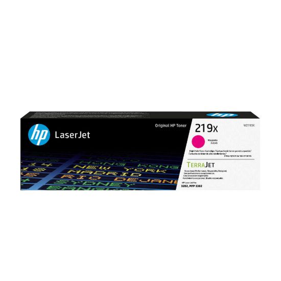 Obrázek HP 219X High Yield Magenta Original LaserJet Toner Cartridge (2, 500 pages)