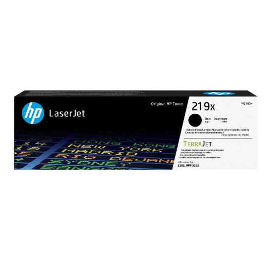 Obrázek HP 219X High Yield Black Original LaserJet Toner Cartridge (3, 200 pages)