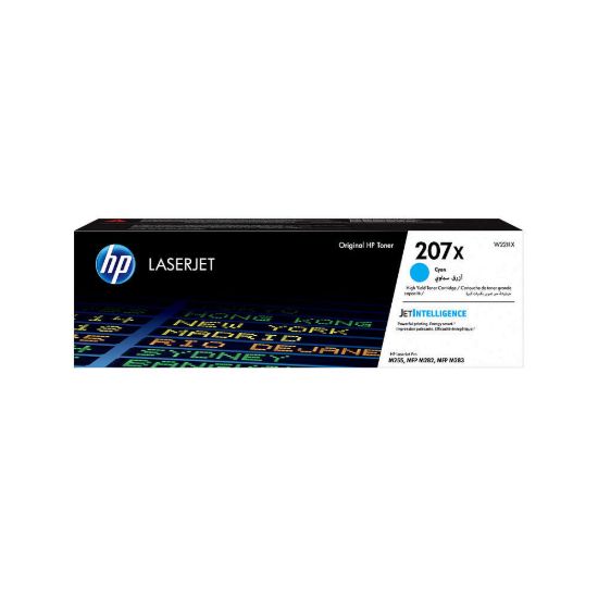 Obrázek HP 207X Cyan LaserJet Toner Cartridge (2, 450 pages)