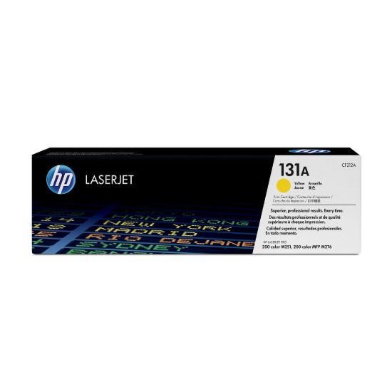 Obrázek HP 131A Yellow LJ Toner Cart, CF212A (1, 800 pages)