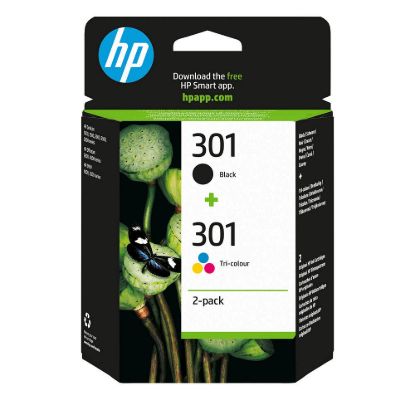 Obrázek HP 301 Ink Cartridge Combo 2- Pack, N9J72AE (190 / 165 pages)