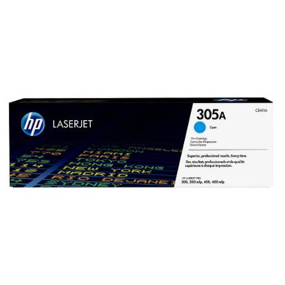 Obrázek HP 305A Cyan LJ Toner Cart, CE411A (2, 600 pages)
