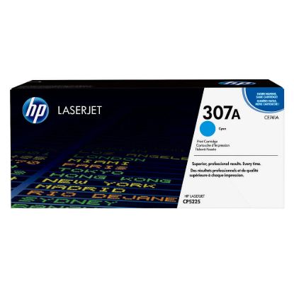 Obrázek HP 307A Cyan LJ Toner Cart, CE741A (7, 300 pages)