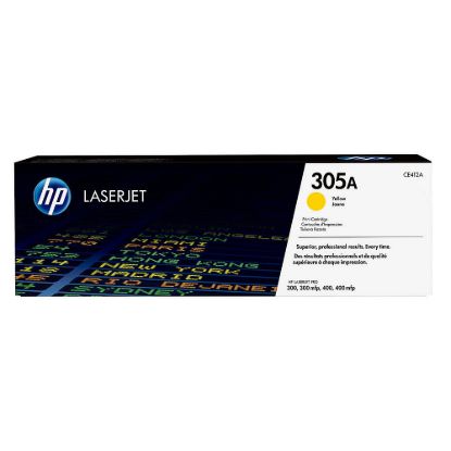 Obrázek HP 305A Yellow LJ Toner Cart, CE412A (2, 600 pages)