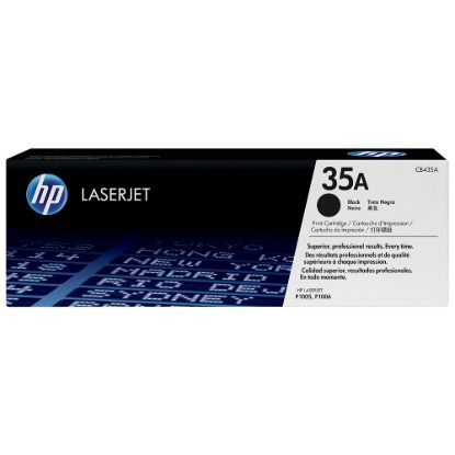 Obrázek HP 35A Black LJ Toner Cart, CB435A (1, 500 pages)