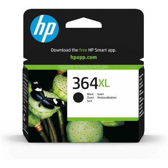 Obrázek HP 364XL Black Ink Cart, 18 ml, CN684EE (550 pages)