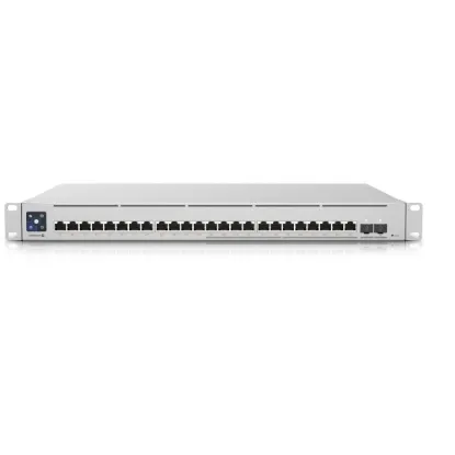 Obrázek Ubiquiti UniFi Switch Enterprise 24 PoE+ (12x 2,5GbE + 12x 1GbE + 2x 10Gb SFP+), power budget 400W