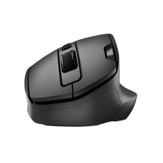 Obrázek C- TECH myš WLM- 23 Dual mode, bezdrátová, BT5.0 + 2, 4GHz, 3200DP I, 7 tlačítek, USB nano receiver, černá