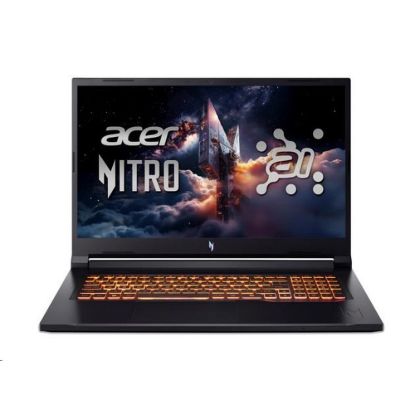 Obrázek ACER NTB Nitro V 17 AI (ANV17- 41- R3A0), Ryzen 7 260, 17.3" FHD, 16 GB, 1 TB SSD, RTX 5050, W11H, Black