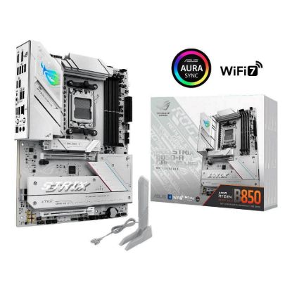 Obrázek BAZAR - ASUS MB Sc AM5 ROG STRIX B850- A GAMING WIFI, AMD B850, 4xDDR5, 1xDP, 1xHDMI, WiFi, ATX - Poškozený obal…