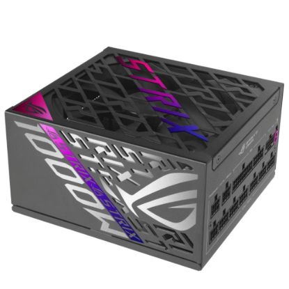 Obrázek BAZAR - ASUS zdroj ROG STRIX 1000 W, 80Plus Platinum, Plně modulární, ATX 3.1 - Po opravě (Komplet)