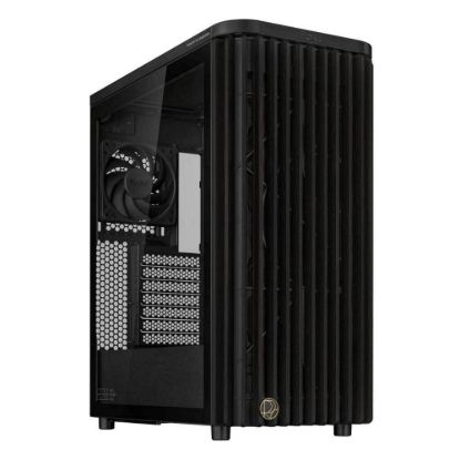 Obrázek BAZAR ASUS case PROART PA401 WOOD TG, Mid Tower, ATX, 1xUSB- C Gen2 x 2, 2xUSB 3.0, 2x 160mm Fan, černá - Komplet