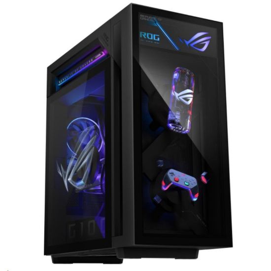 Obrázek ASUS PC ROG GM1000 (GM1000TY- R9950 x 095 W), Ryzen 9 9950 x 3D, 64 GB, 4 TB SSD, RTX 5080 16 GB, W11 Home, Black