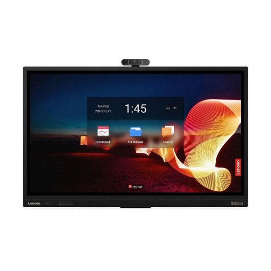 Obrázek LENOVO LCD T65 - 65”, IPS, matný, 16: 9, 3840 x 2160, Touch, 60 Hz, 8 ms, 400cd/ m2, 1200: 1, HDMI, DP, USB- C, ThB…