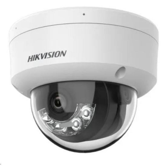 Obrázek Hikvision DS- 2CD2143G2- LIS2U(2.8mm), 4MPix IP Dome Smart Hybrid Light AcuSense kamera; LED/ IR 30m, audio, alarm…