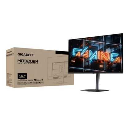 Obrázek GIGABYTE LCD - 31, 5" Gaming monitor MO32U24, OLED, 3840 x 2160 UHD, 240 Hz, 1.5M: 1, 300cd/ m2, 0.03 ms, 2xHDMI, 1xDP