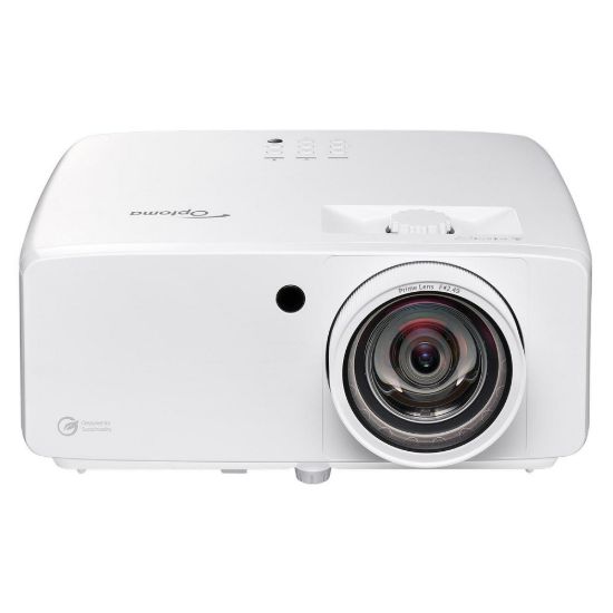 Obrázek Optoma projektor ZK521ST (DLP, Laser, 4K UHD, 5100 lm 2xHDMI, RS232, RJ45, USB- A power, repro 1 x 15 W)