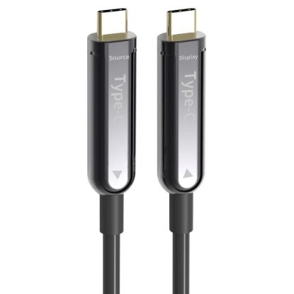 Obrázek PREMIUMCORD Kabel USB- C optický fiber video AOC 4K@60 Hz 1080p, 30m