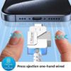 Obrázek PremiumCord USB- C kabel s tlačítkem pro odpojení USB- C jednou rukou, rychlé nabíjení 6A, bavlněný oplet 2m
