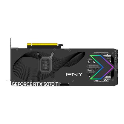 Obrázek PNY VGA Nvidia GeForce RTX 5070 Ti 16 GB ARGB OC Triple Fan, RTX 5070 Ti OC, 16 GB GDDR7, 3x DP, 1x HDMI