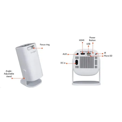 Obrázek AOpen Projektor QH15s LCD 720p 6500 LED lm (180 ANSI) 1000: 1 EMEA 0.62 Kg EURO/ UK Power