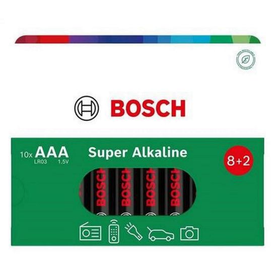 Obrázek Bosch LR03SA10B/ 00 Super Alkaline (Blistr 10 ks)
